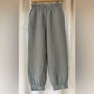Light Blue/Gray Wide-Leg Pants